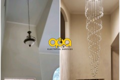 Raindrop-Chandelier